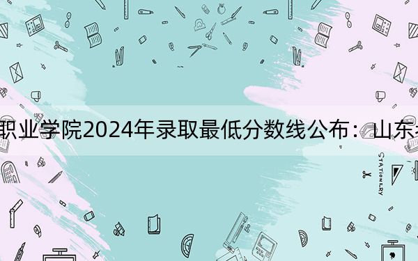 辽宁轻工职业学院2024年录取最低分数线公布:山东考生2025年参考