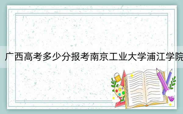 广西高考多少分报考南京工业大学浦江学院?2024年历史类投档线405分 物理类371分