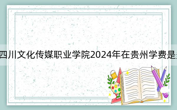 四川文化传媒职业学院2024年在贵州学费是多少?贵州考生2025年参考
