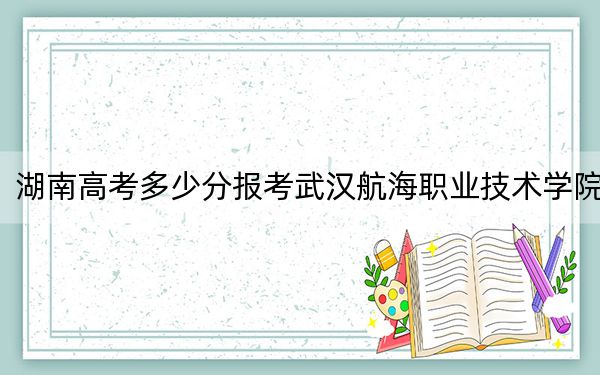 湖南高考多少分报考武汉航海职业技术学院?附2022-2024年最低录取分数线