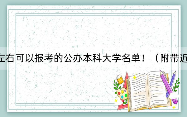 河南高考570分左右可以报考的公办本科大学名单!(附带近三年高校录取名单)