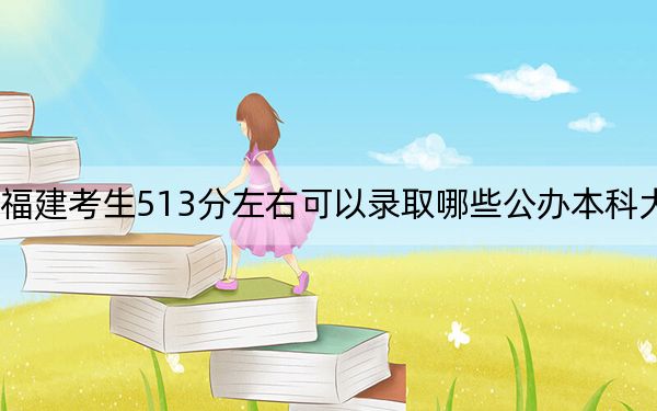 福建考生513分左右可以录取哪些公办本科大学? 2024年高考有70所最低分在513左右的大学