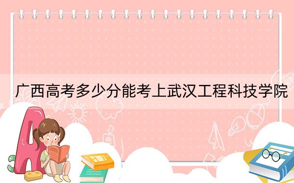 广西高考多少分能考上武汉工程科技学院?附2022-2024年院校最低投档线