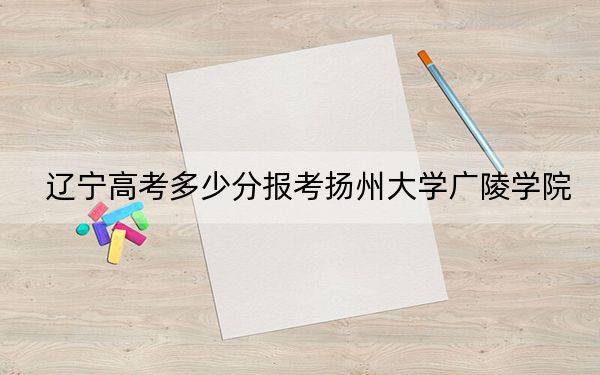 辽宁高考多少分报考扬州大学广陵学院？2024年历史类录取分435分 物理类录取分423分