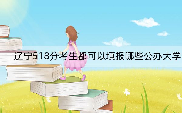辽宁518分考生都可以填报哪些公办大学?(附带近三年518分大学录取名单)
