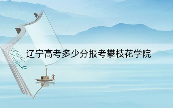 辽宁高考多少分报考攀枝花学院?附2022-2024年最低录取分数线