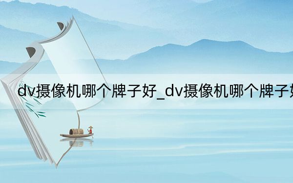 dv摄像机哪个牌子好_dv摄像机哪个牌子好