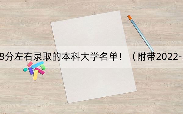 江西高考568分左右录取的本科大学名单!(附带2022-2024年568录取名单)