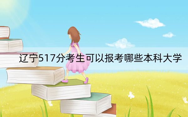 辽宁517分考生可以报考哪些本科大学?(附带2022-2024年517录取大学名单)