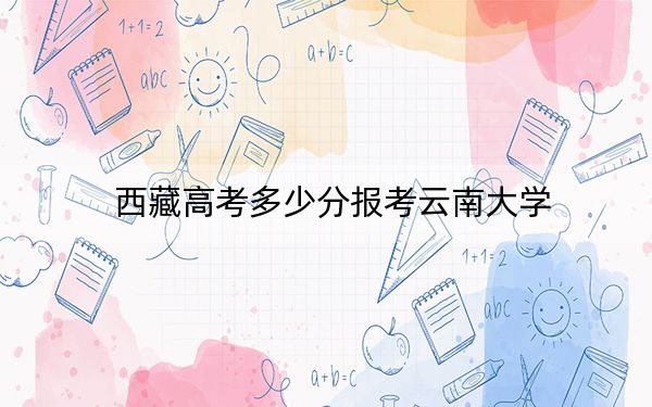 西藏高考多少分报考云南大学?附2022-2024年最低录取分数线