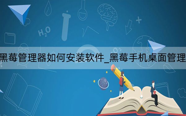 黑莓管理器如何安装软件_黑莓手机桌面管理器