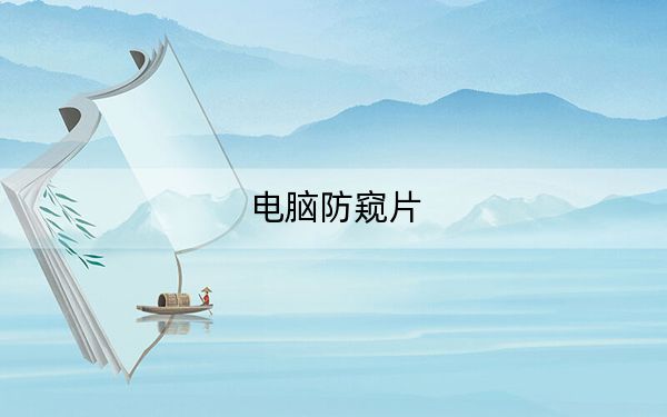 电脑防窥片