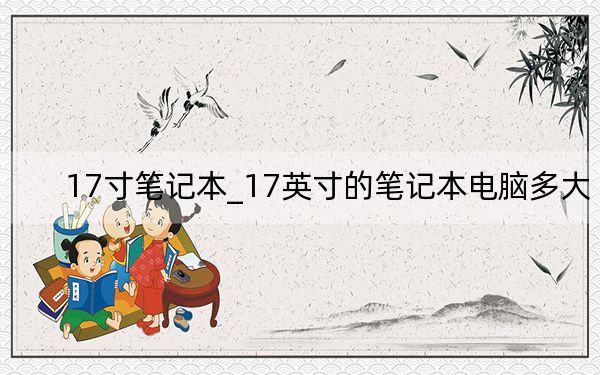17寸笔记本_17英寸的笔记本电脑多大