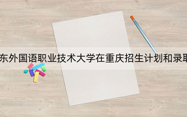 2024年山东外国语职业技术大学在重庆招生计划和录取分数线是多少？重庆考生2025年参考