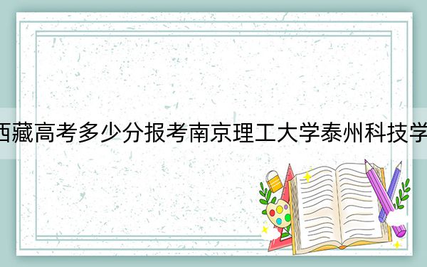 西藏高考多少分报考南京理工大学泰州科技学院?2024年分
