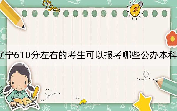 辽宁610分左右的考生可以报考哪些公办本科大学? 2024年高考有10所610录取的大学