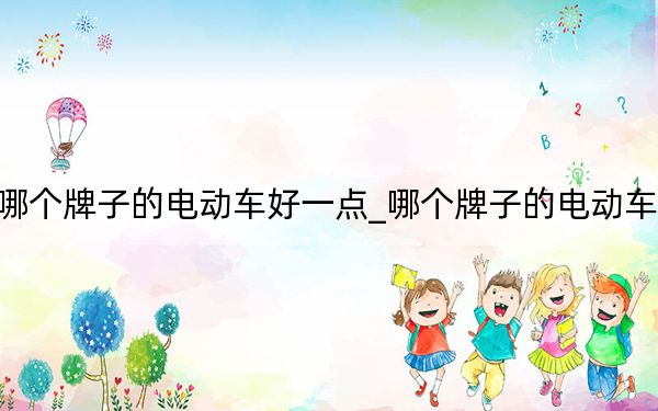 哪个牌子的电动车好一点_哪个牌子的电动车好